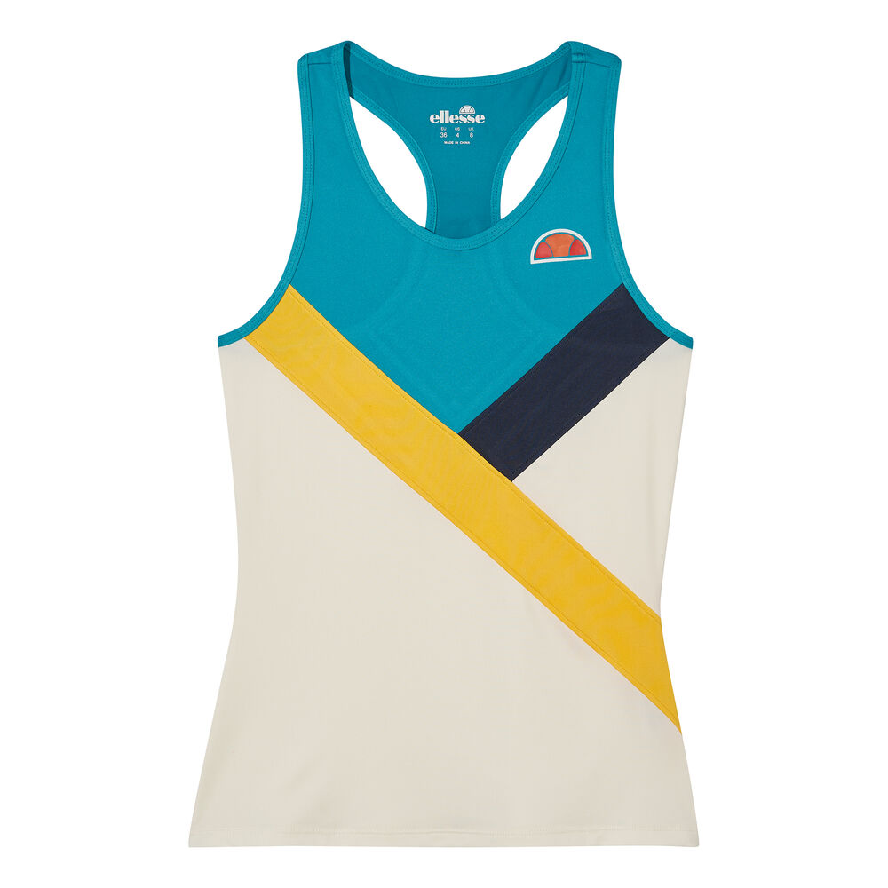 Ellesse Reynolds Débardeur Tank Top Femmes - Crème , Turquoise