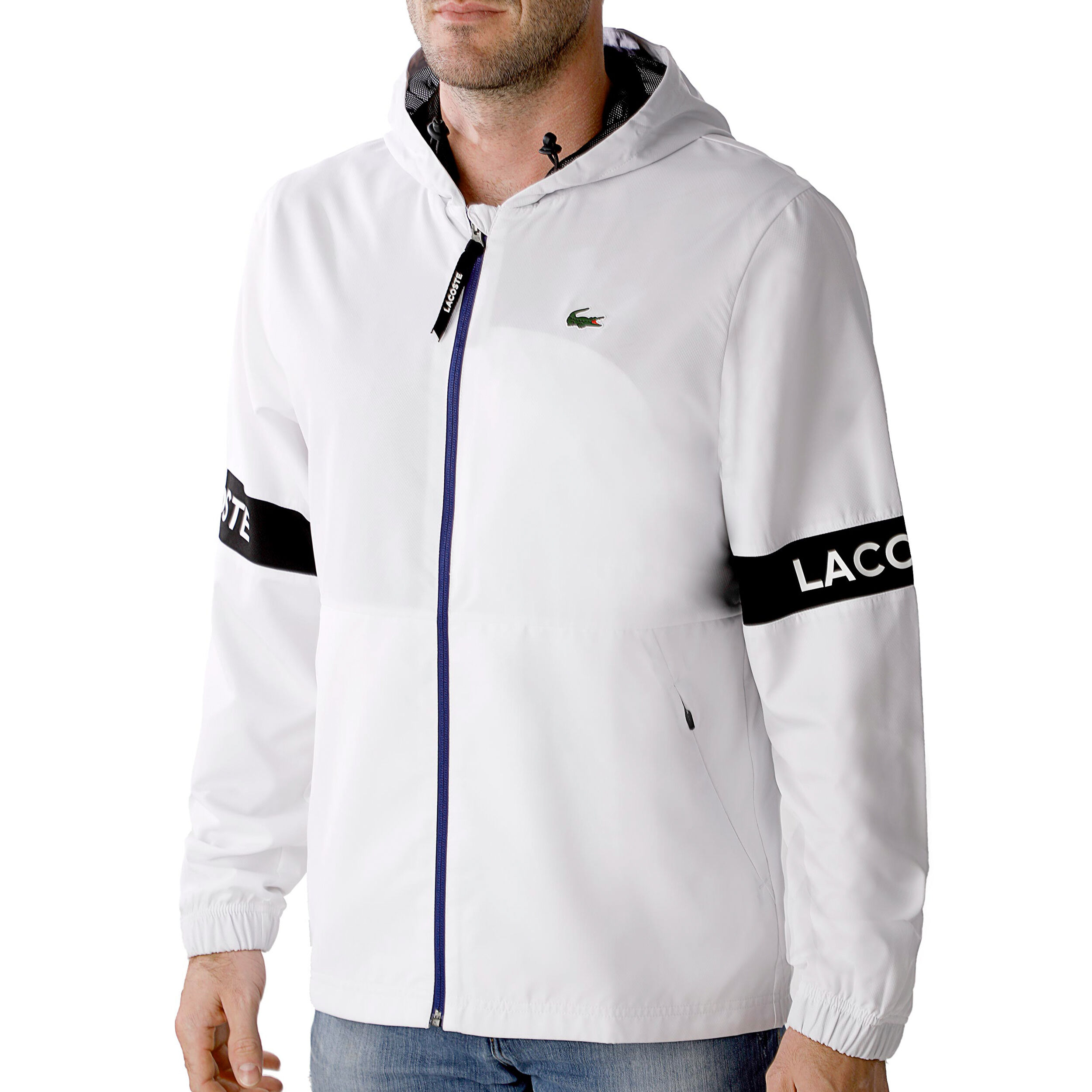 Coupe vent on sale lacoste blanc