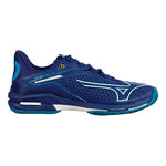 Chaussures de tennis Mizuno Mizuno Wave Exceed Tour 6 Chaussure terre battue Hommes - bleu, blanc