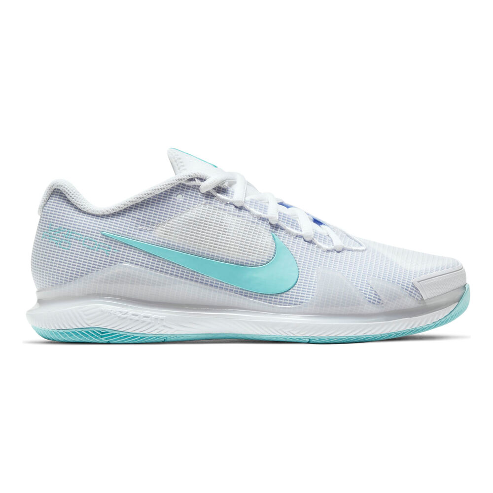 Nike Zoom Vapor Pro Chaussures Toutes Surfaces Femmes - Blanc , Turquoise