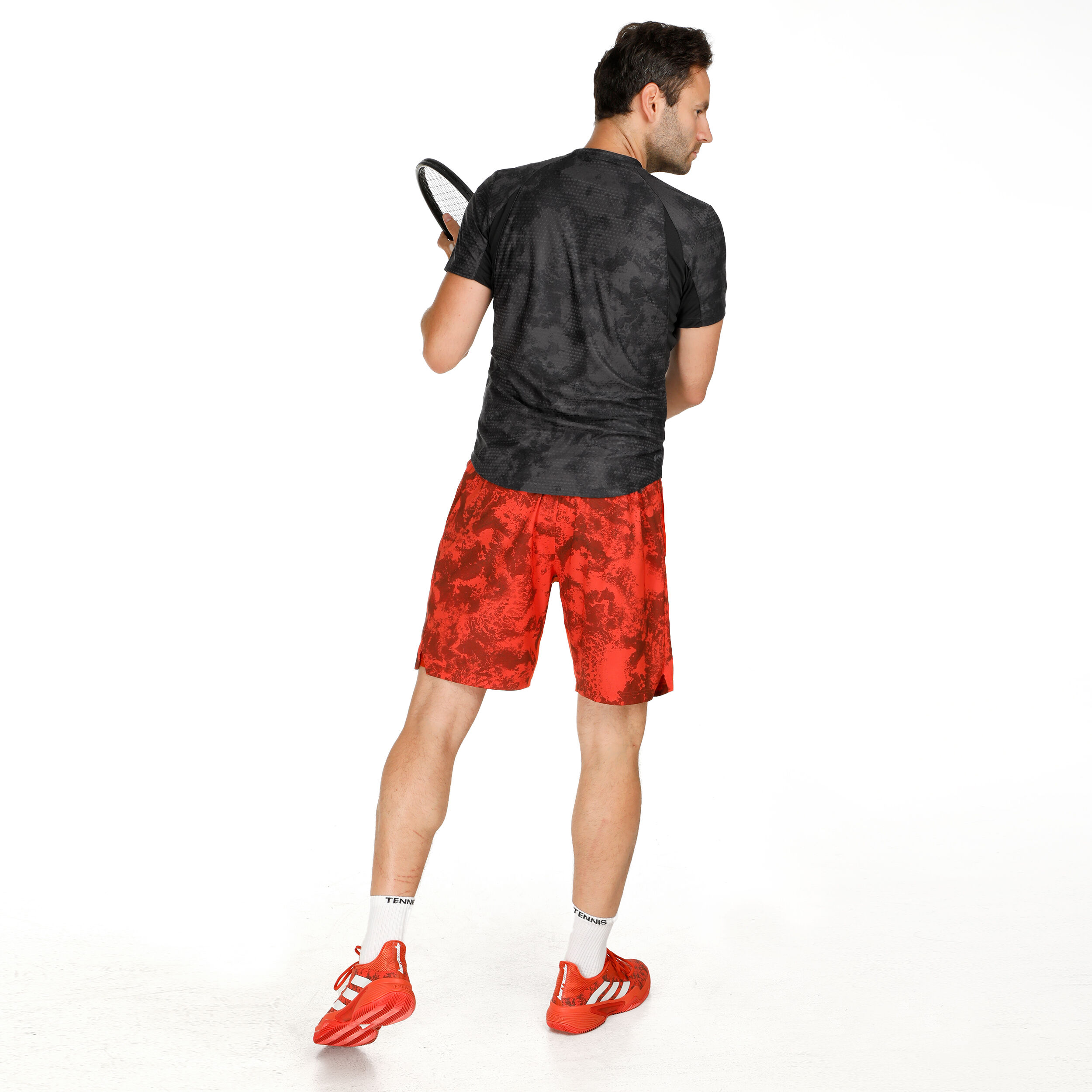 Buy adidas Paris 2N1 Shorts Hommes Orange Rouge online Tennis Point FR