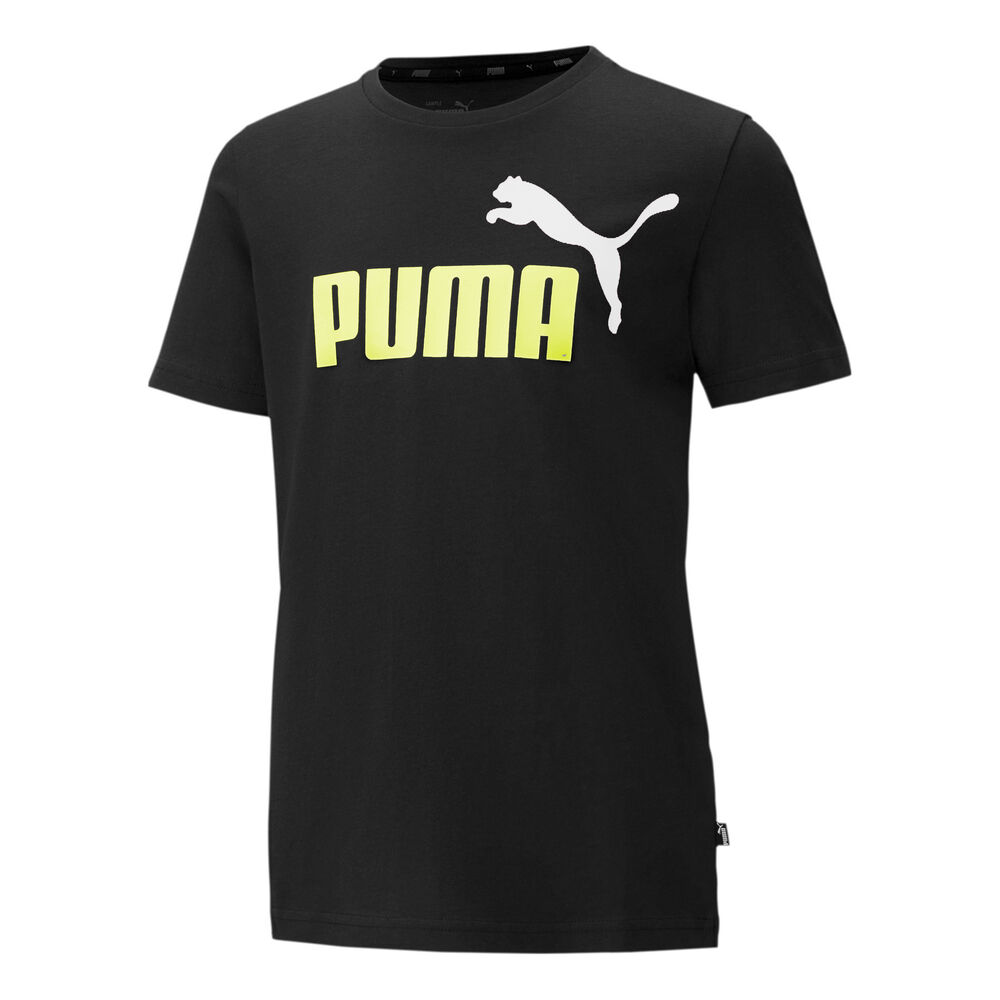 Puma Essential 2 Colorblock Logo Garçons - Noir , Jaune Citron
