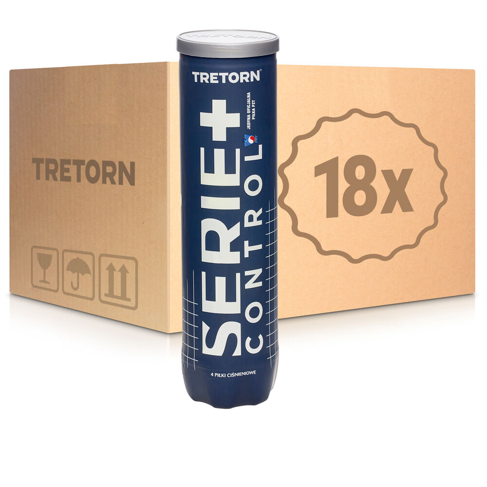 Tretorn Serie+ Control 18 Tubes De 4 En Carton
