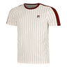 Stripes Jascha 2 T-shirt Hommes-Blanc,Rouge Foncé
