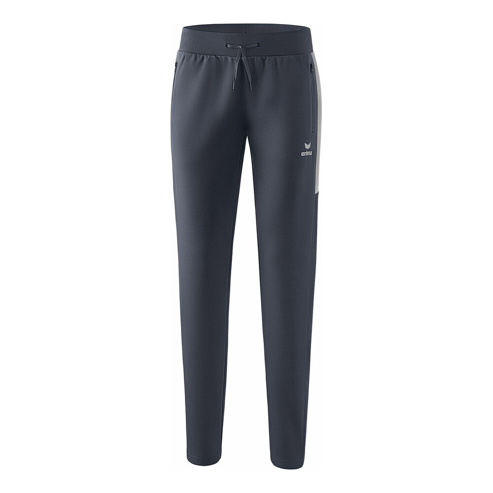 Erima Squad Pantalon Survêtement Femmes - Gris Foncé, Gris Clair