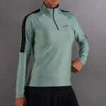 V&ecirc;tements Endless Endless Kirsch Iconic Ii Haut Manches Longues Femmes-Vert,Bleu Fonc&eacute;