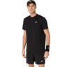 Court T-shirt Hommes-Noir