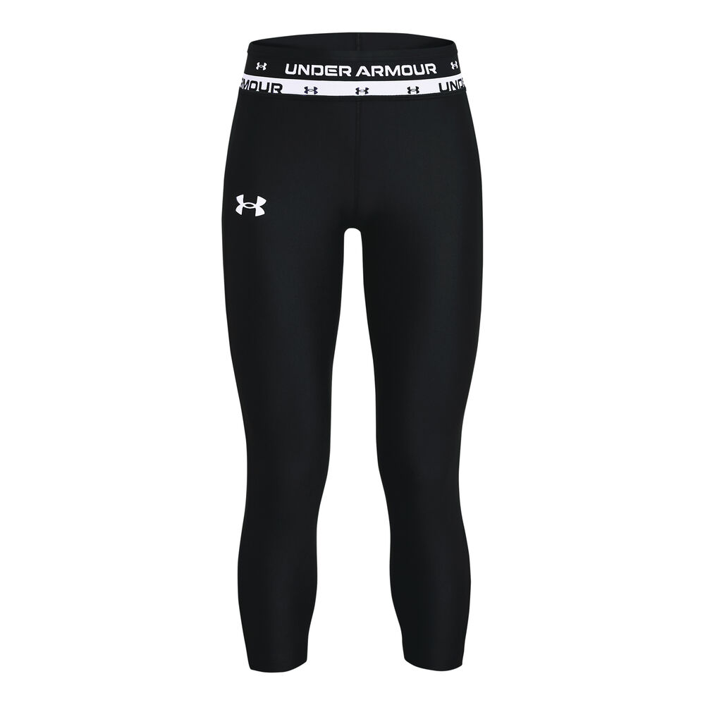 Under Armour Heatgear Cropped Filles - Noir , Blanc