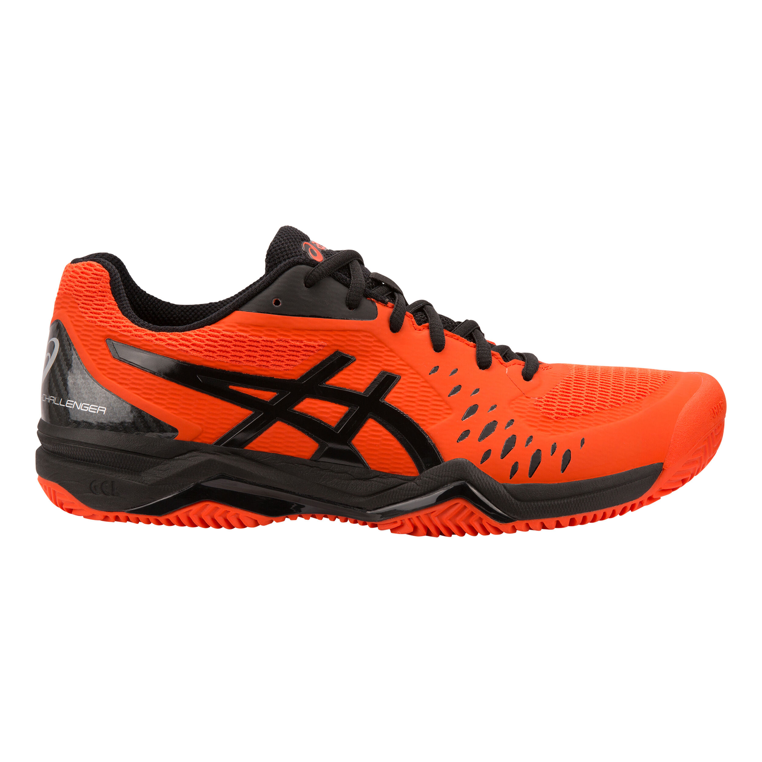 Buy ASICS Gel Challenger 12 Clay Chaussure Terre Battue Hommes Orange Noir online Tennis Point FR