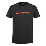 Vêtements Babolat Babolat Exercise T-shirt Hommes-Noir