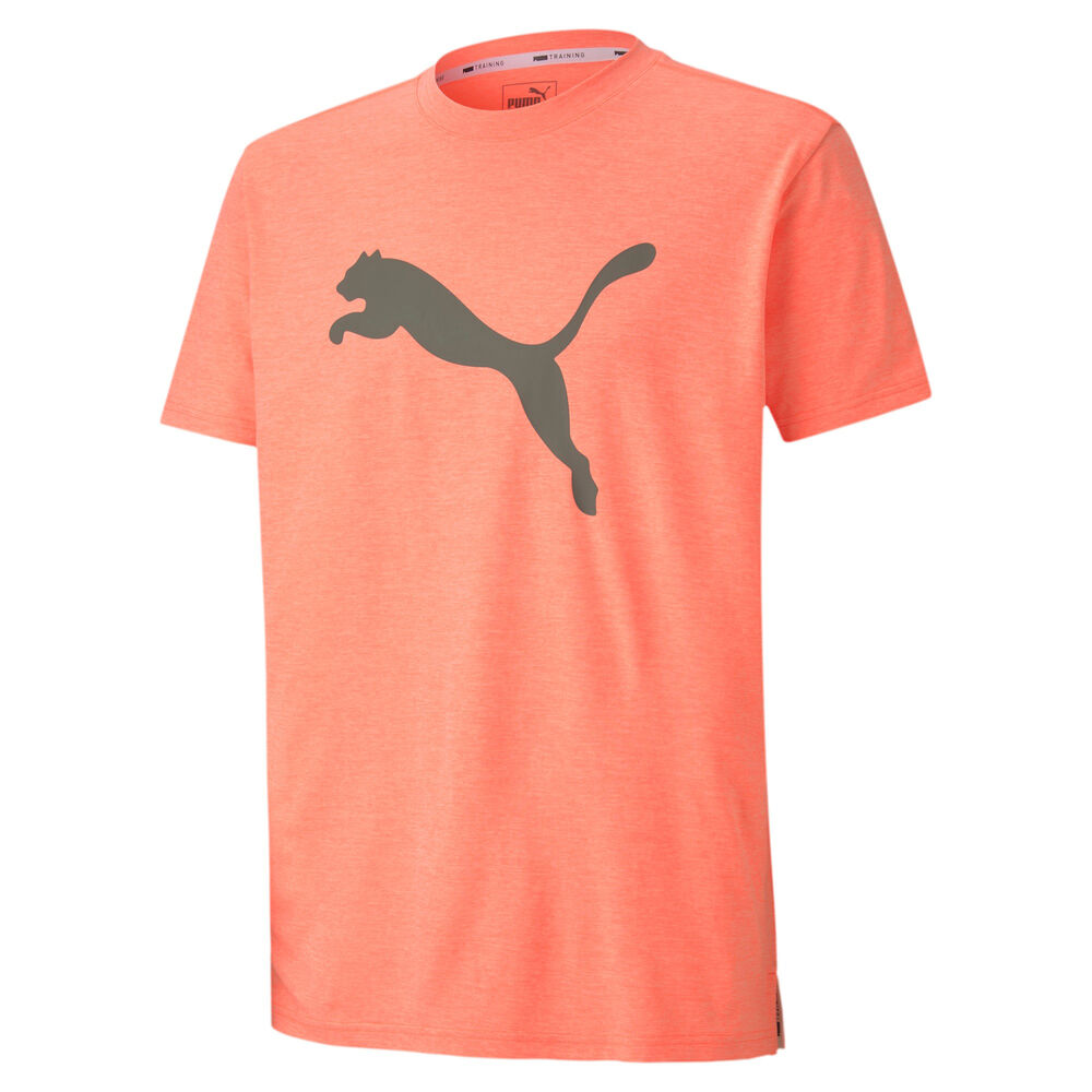 Puma Heather Cat T-shirt Hommes - Corail , Gris
