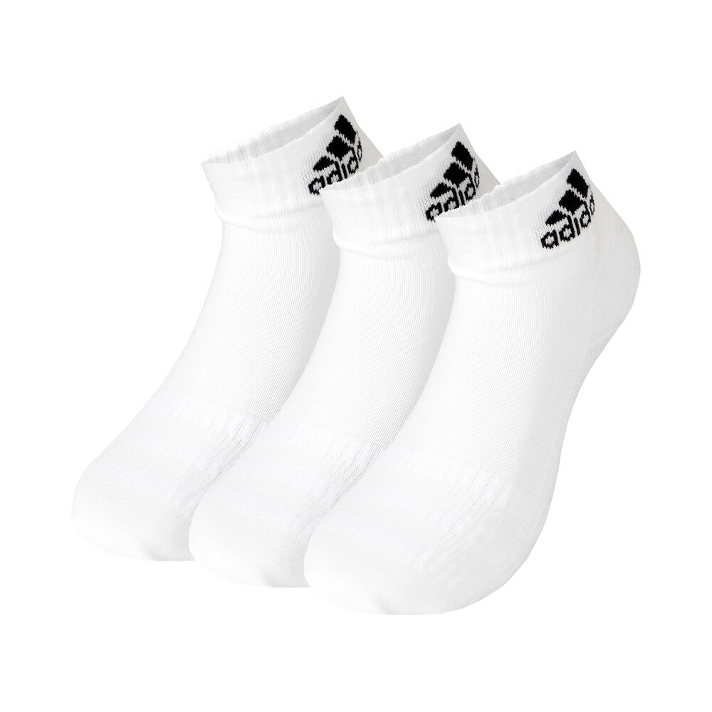 adidas Cushioning Ankle Chaussettes De Sport Pack De 3 - Blanc , Noir