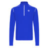 Zac Tech Half Zip Haut Manches Longues Hommes-Bleu,Blanc