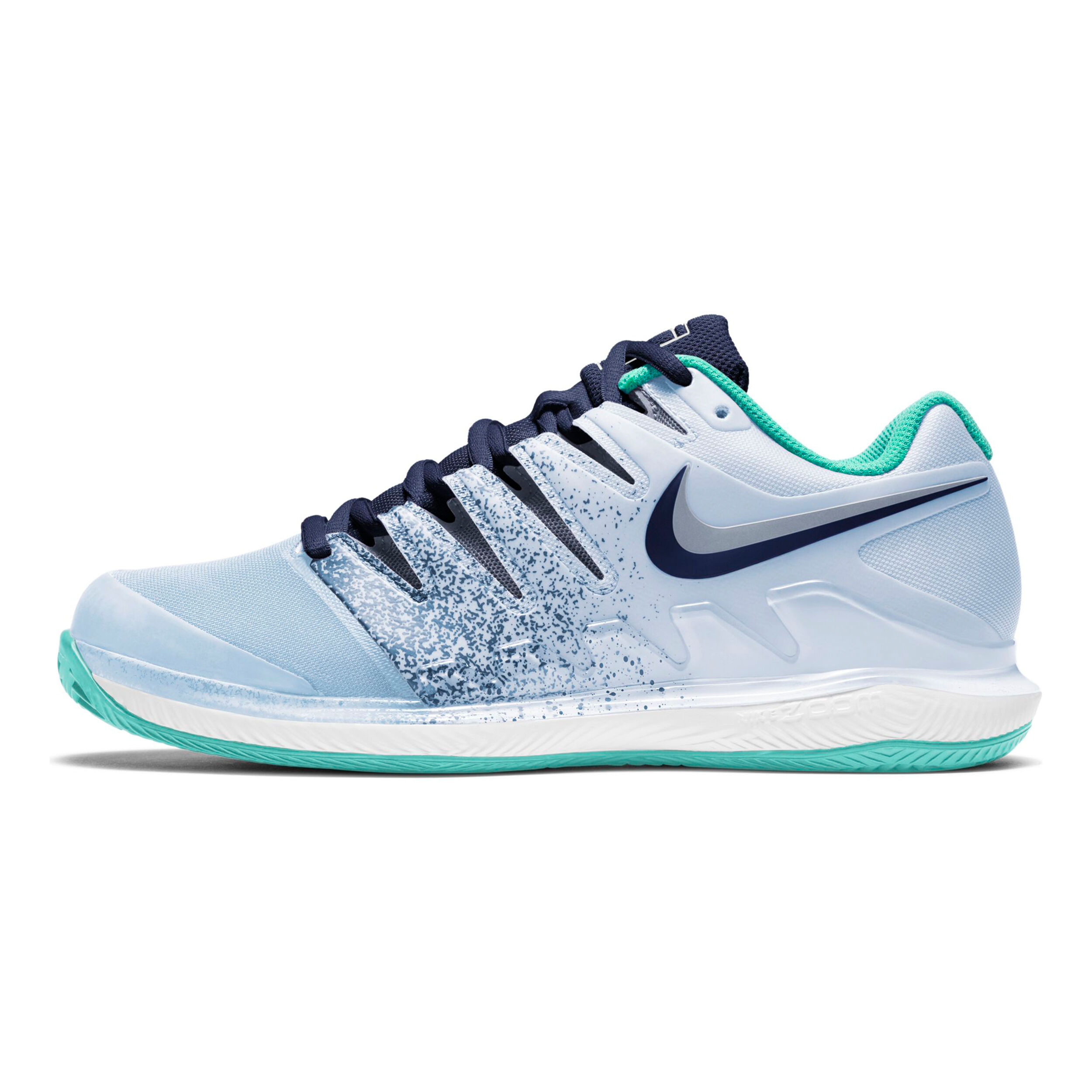 nike air zoom vapor x hc femme Nike Air Zoom Vapor X Clay Chaussure Terre Battue Femmes - Bleu ...