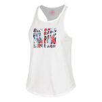 V&ecirc;tements BIDI BADU BIDI BADU New York 2024 Chill D&eacute;bardeur Tank Top Femmes-Blanc