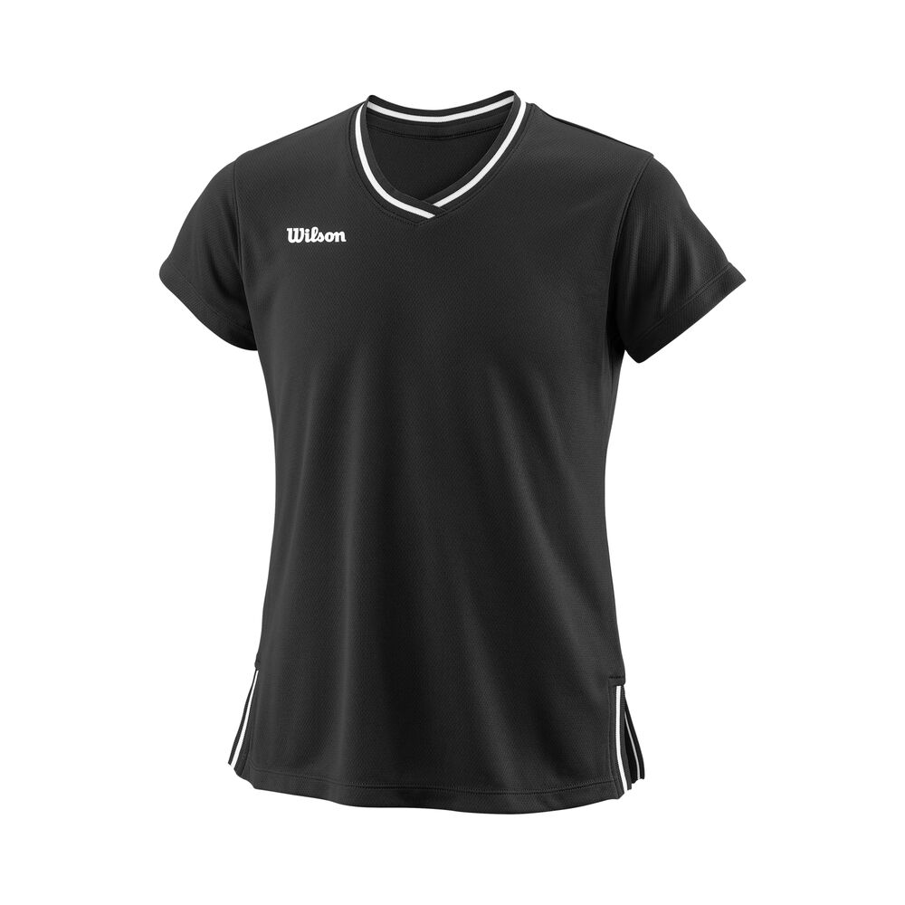 Wilson Team T-shirt Filles - Noir