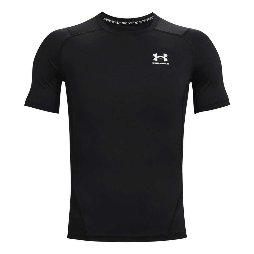 Under Armour Heatgear Comp T-shirt Hommes - Noir , Blanc