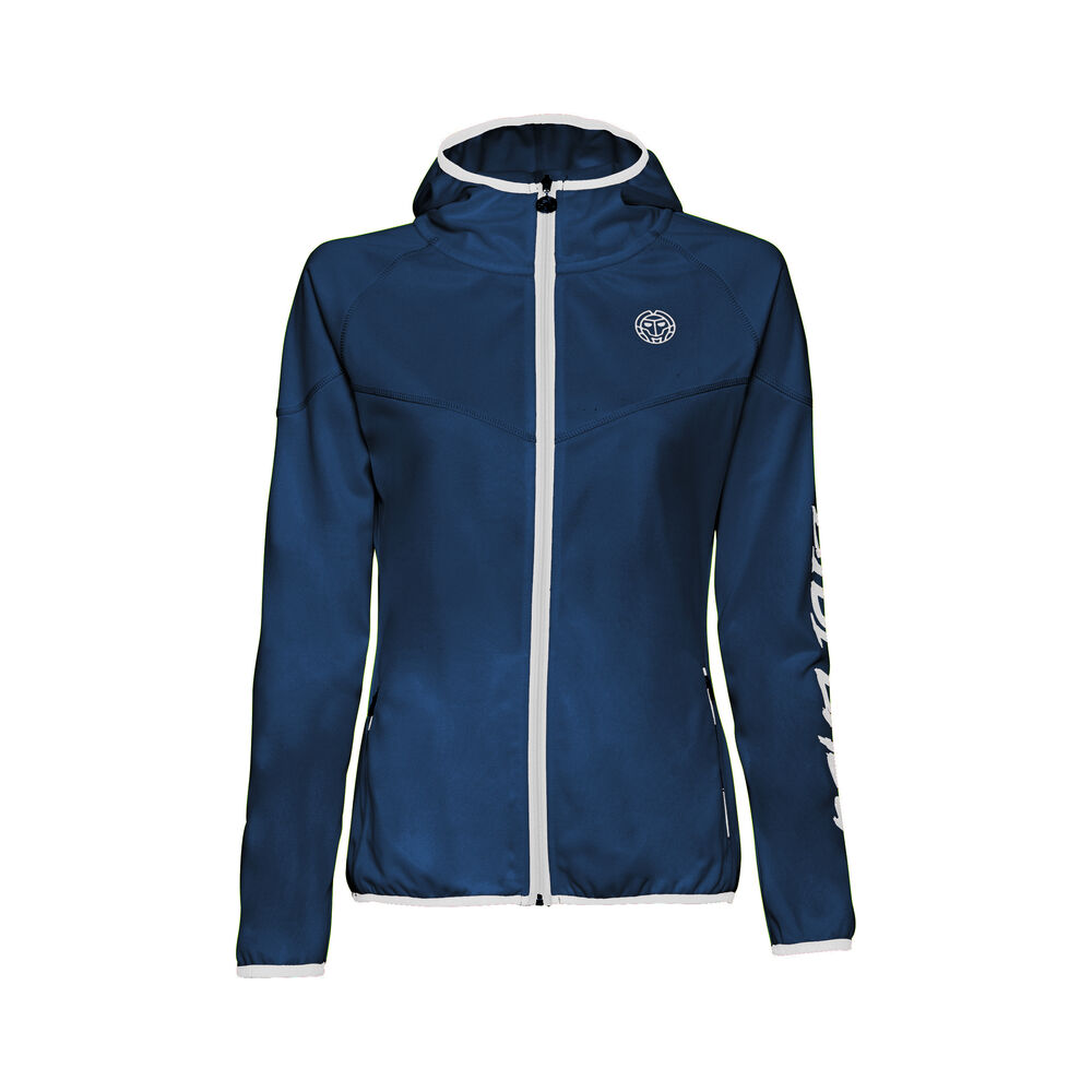 BIDI BADU Grace Tech Veste De Survêtement Filles - Bleu Foncé , Blanc