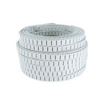 Équipement court de tennis Tegra Tegra Ideala II 4+5 Cm Breit, Mit Bodenanker In L-Form Ancrage Au Sol-Argent