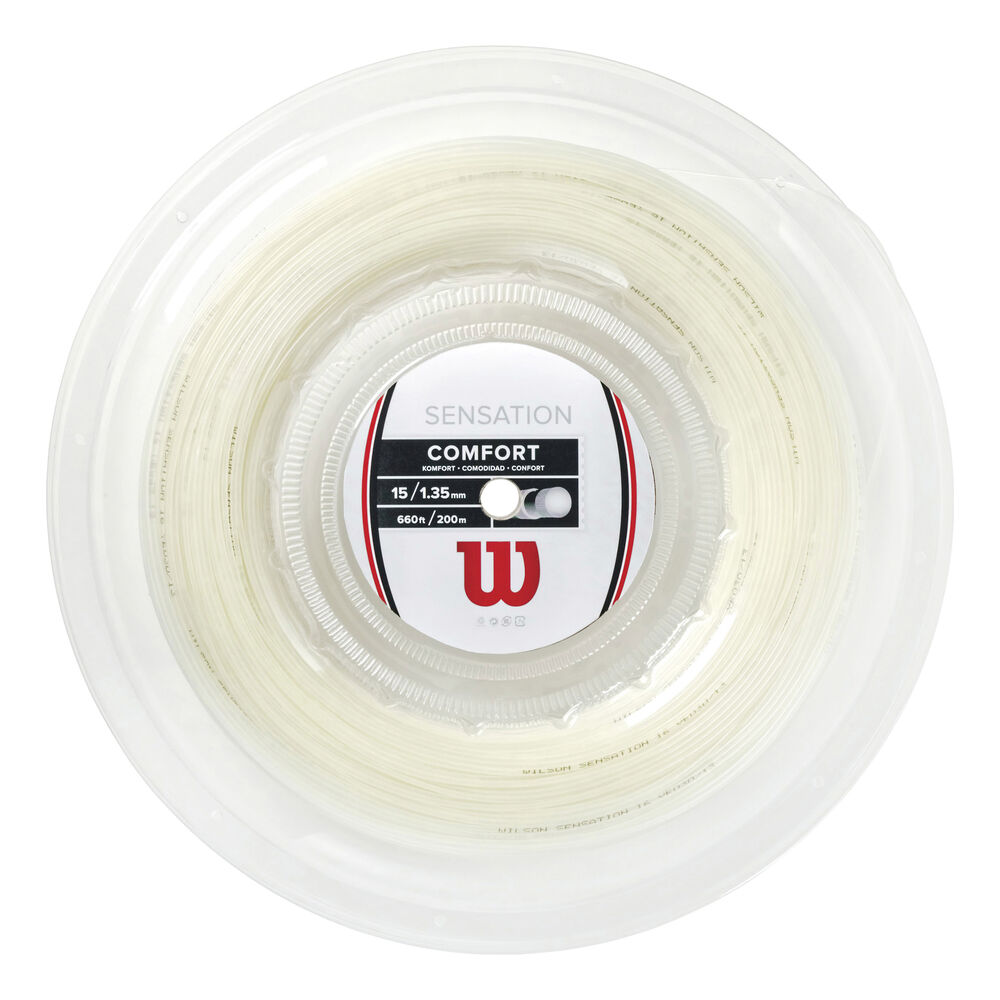 Wilson Sensation Bobine Cordage 200m - Écru