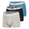 Everyday Cotton Stretch Caleçon Pack De 3 Hommes-Gris Clair,Noir