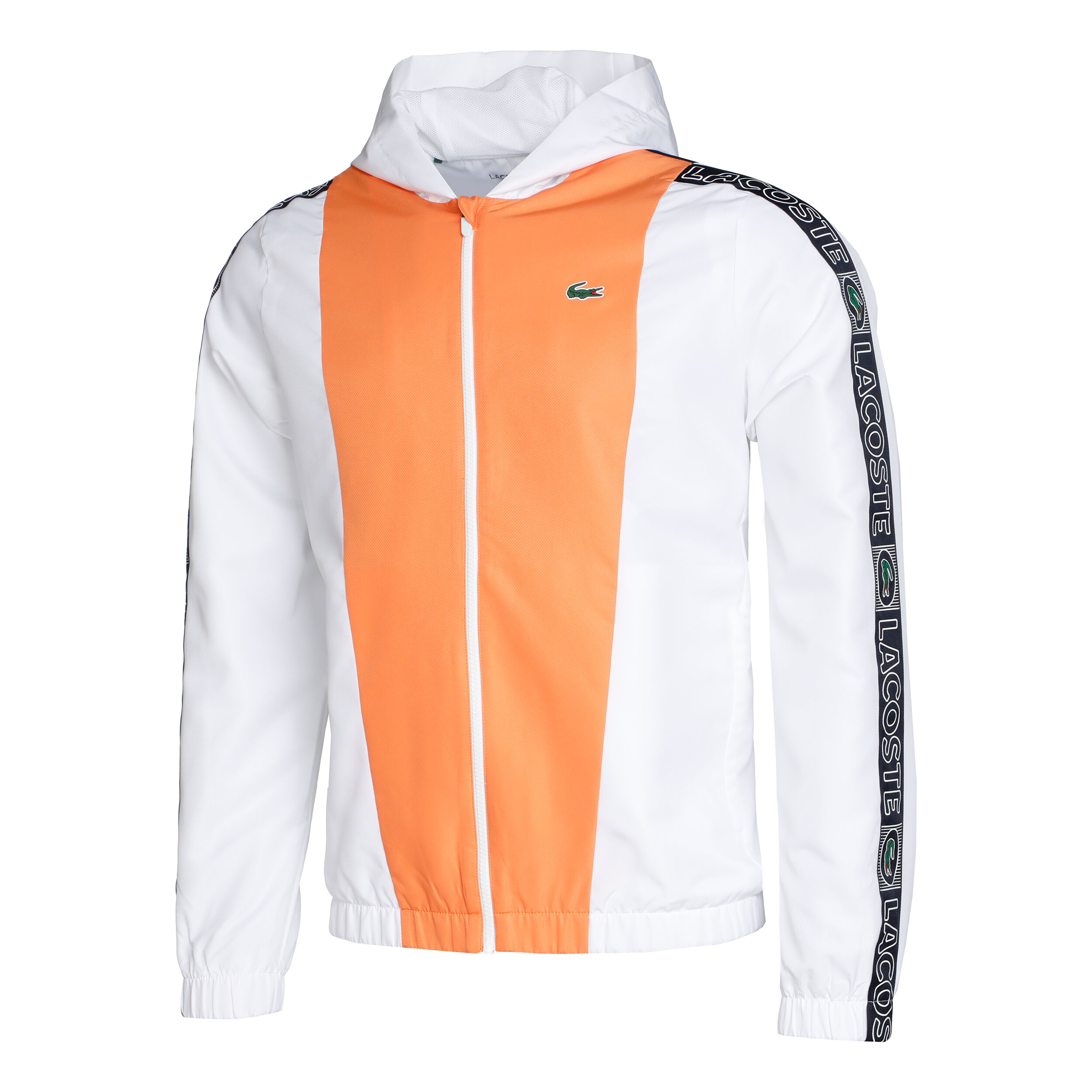 Ensemble lacoste blanc orange best sale