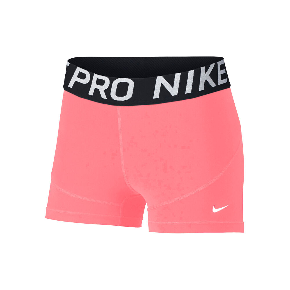 Nike Pro Shorts Filles - Pink , Blanc