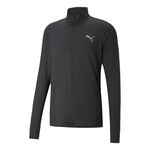 Vêtements Puma Puma Run Favorite 1/4 Zip Maillot De Course Hommes-Noir