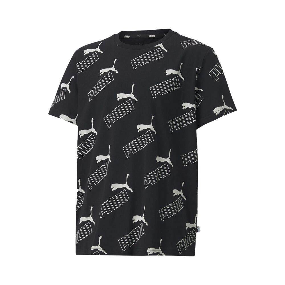 Puma Amplified AOP T-shirt Garçons - Noir , Blanc