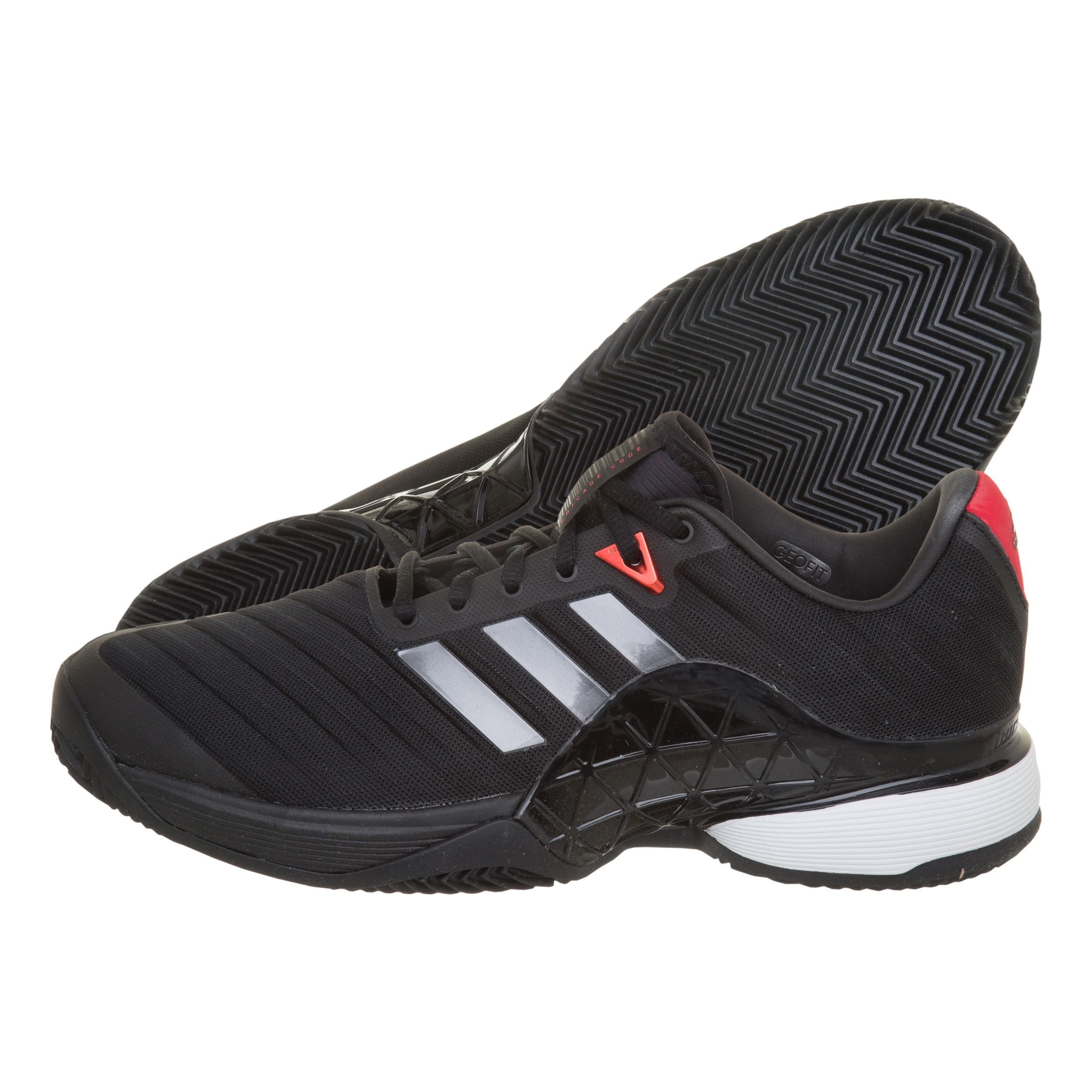 Barricade 2018 Clay Chaussure Terre Battue Hommes Noir Argent
