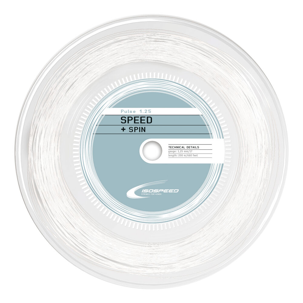 Isospeed Pulse Bobine Cordage 200m - Blanc