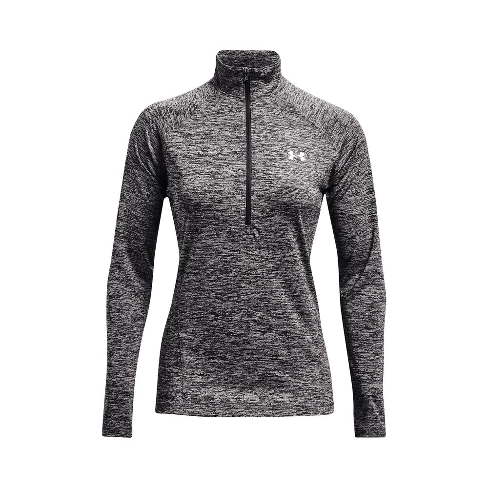 Under Armour Tech Half-Zip Twist Haut Manches Longues Femmes - Gris