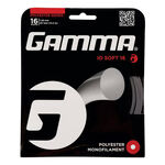 Cordages De Tennis Gamma iO Soft 12,2m charcoal