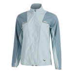 V&ecirc;tements Mizuno Mizuno Tech Light Veste Running Femmes-Bleu Petrol