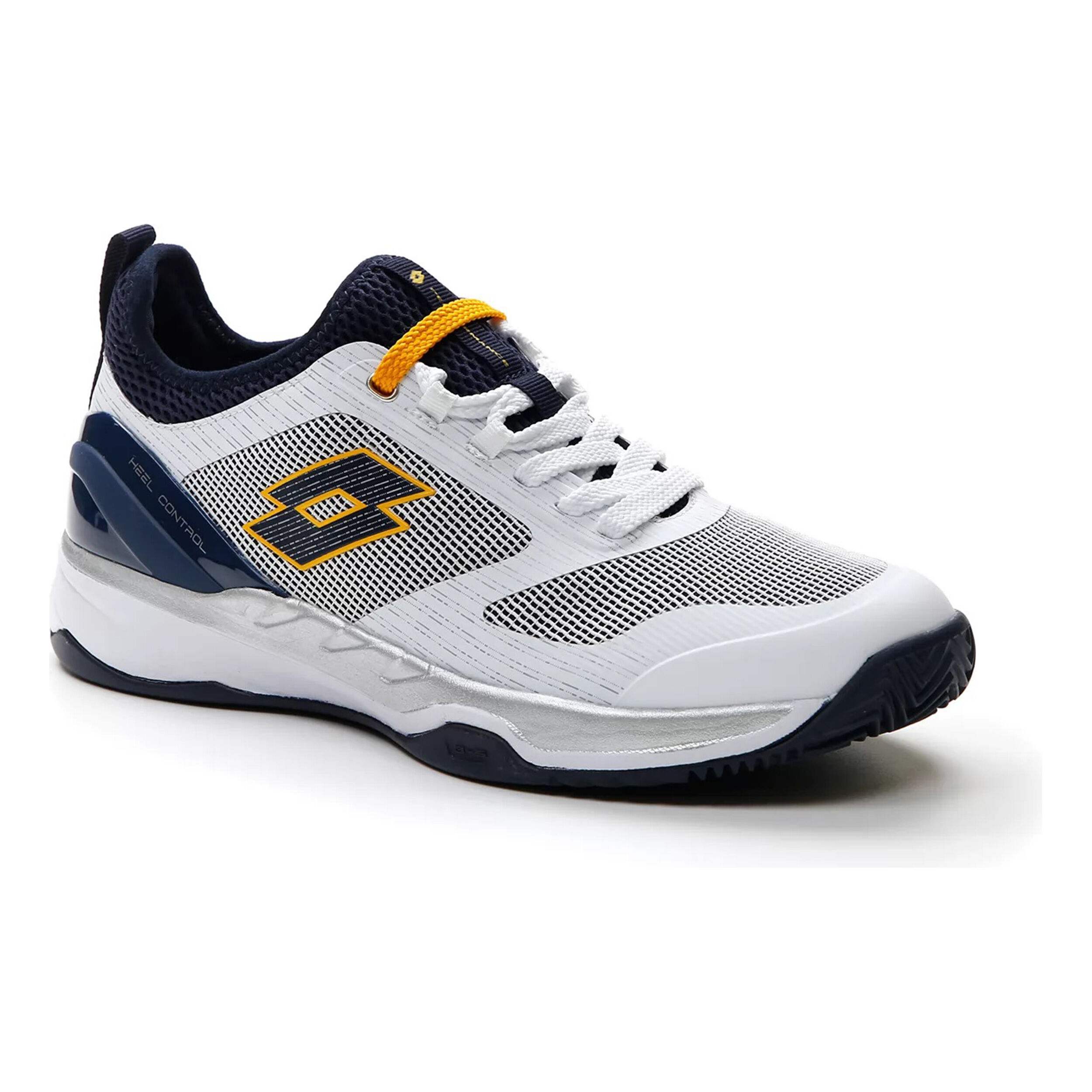 Buy Lotto Mirage 200 Chaussure Terre Battue Hommes Blanc Bleu Fonce online Tennis Point FR