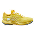 Chaussures de tennis Wilson Wilson Kaos Swift 1.5  2024 Chaussure terre battue Femmes - jaune, blanc