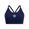 Crew Low Support Strappy Soutien-gorge Sport Femmes-Bleu Foncé