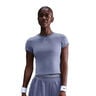 Court Dri-FIT Advantage T-shirt Femmes-bleu gris,bleu gris
