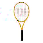 Raquettes de tennis Wilson Wilson Burn 100 V5 Bright Neon Orange Raquette De Compétition