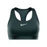 Swoosh Medium Soutien-gorge sport Femmes - vert foncé, blanc