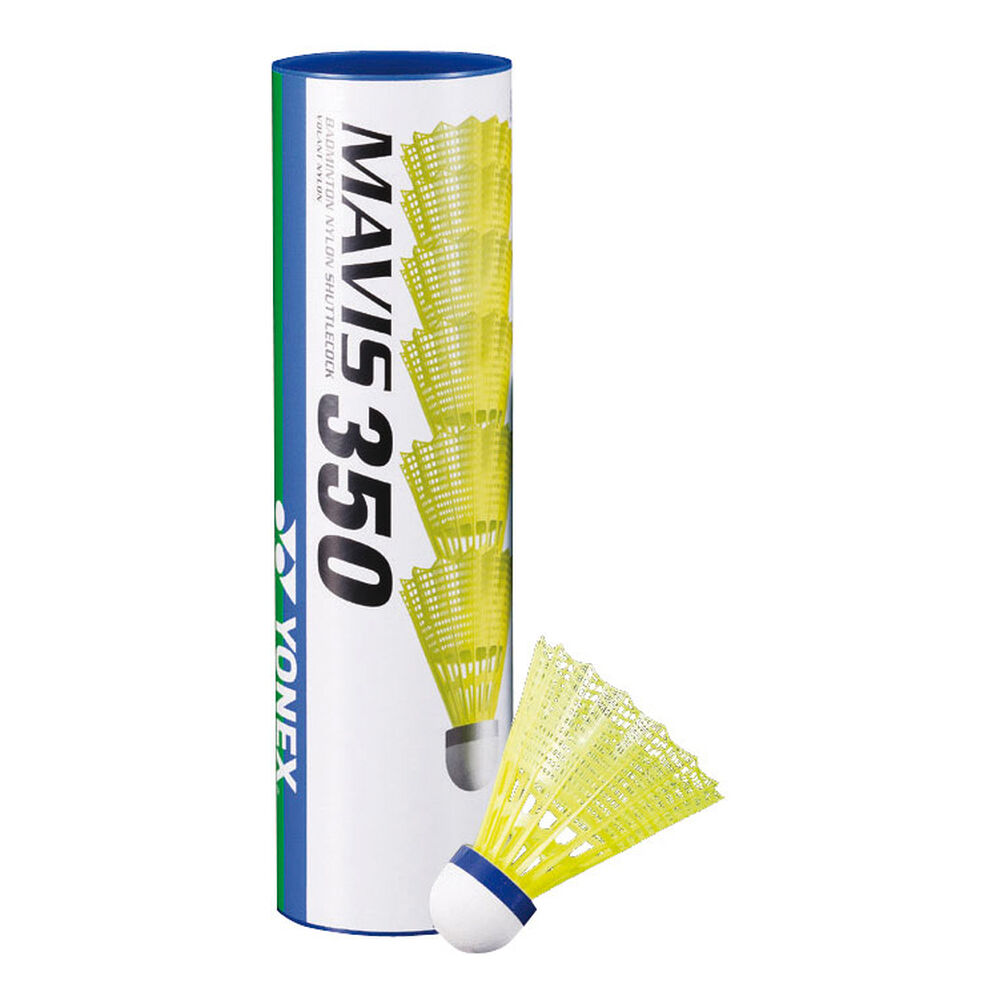Yonex Mavis 350 Middle - Gelb/blau Pack De 6