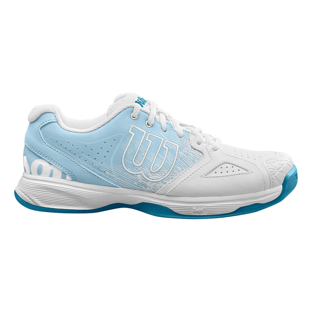 Wilson Kaos Devo Chaussure Moquette Femmes - Blanc , Bleu Clair