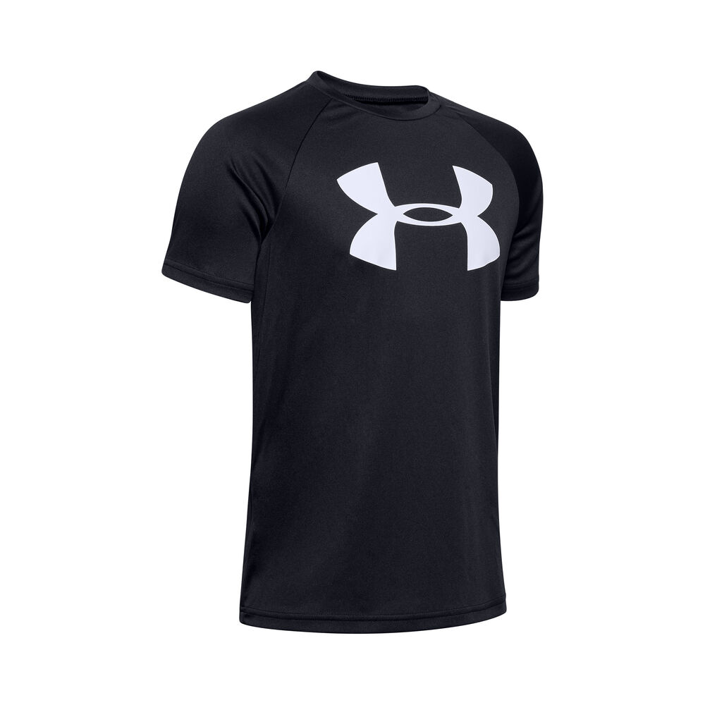 Under Armour Tech Big Logo T-shirt Garçons - Noir , Blanc