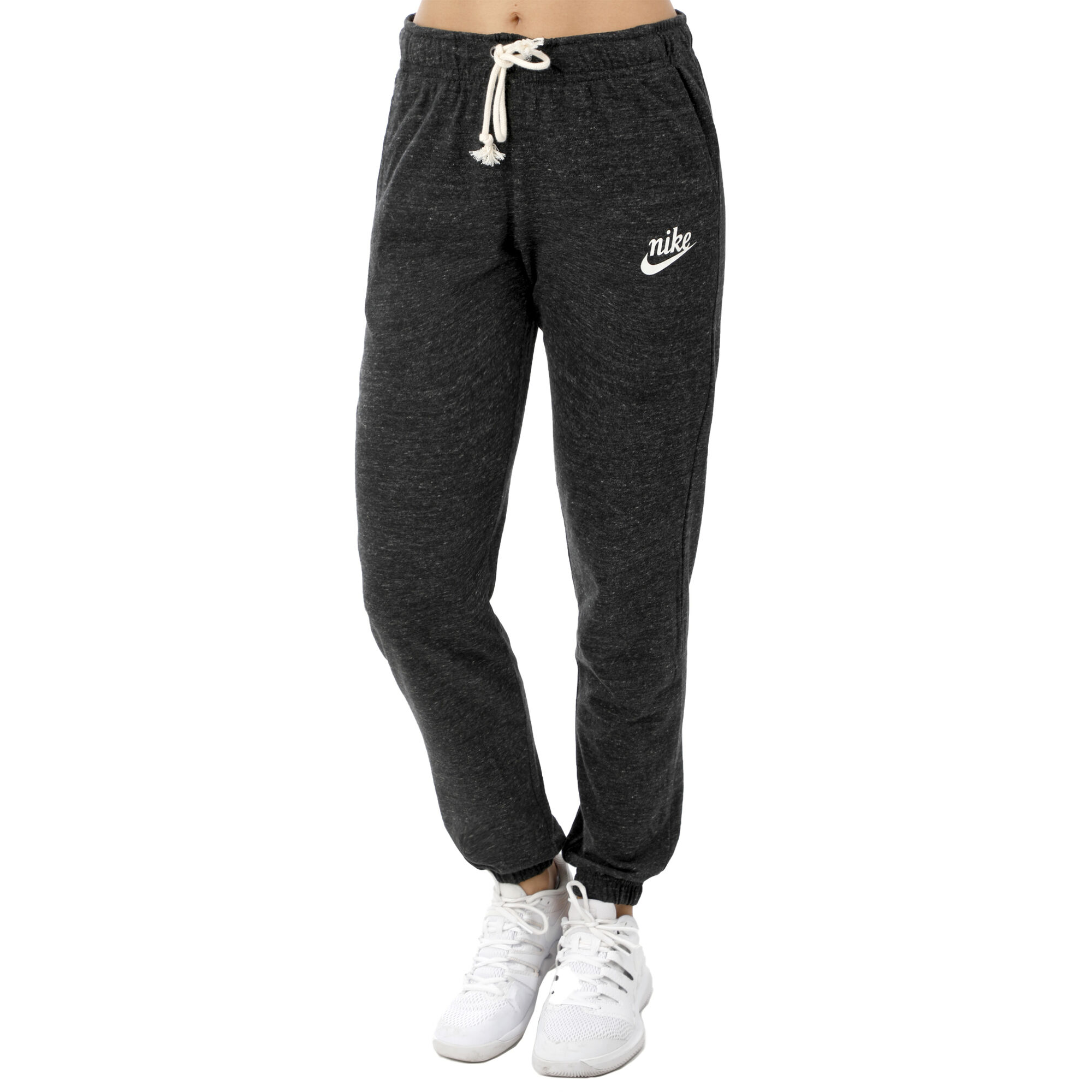 Jogging Femme - Nike Gym Vintage - Taille élastique - 2 poches - Gris