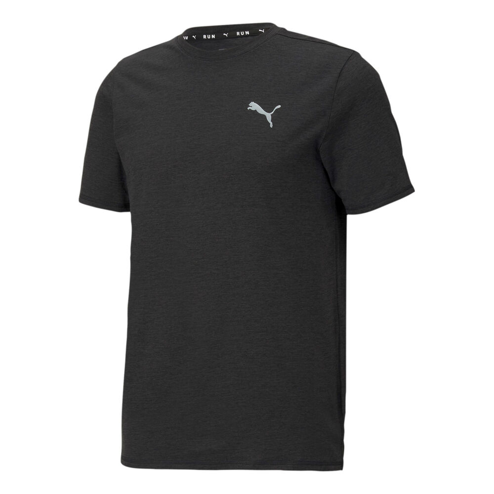 Puma Favorite Heather T-shirt Hommes - Noir , Argent