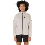 Vêtements ASICS ASICS Fujitrail Elite Waterproof Veste Running Femmes-Beige