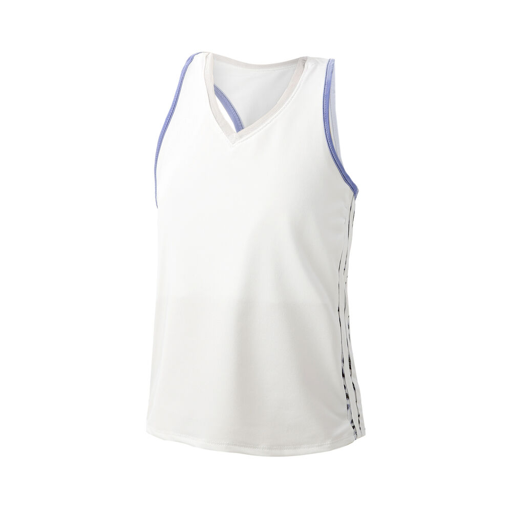 Lucky in Love Party Animal V-Neck Débardeur Tank Top Filles - Blanc , Lilas