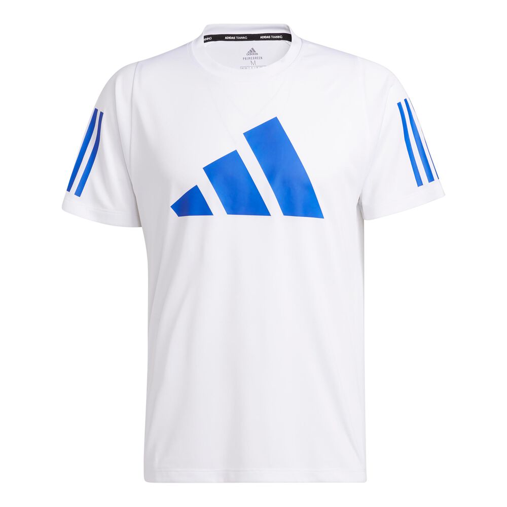 adidas Freelift 3BAR T-shirt Hommes - Blanc , Bleu