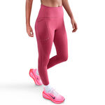 V&ecirc;tements Nike Nike Swift Collant de course Femmes - berry, argent