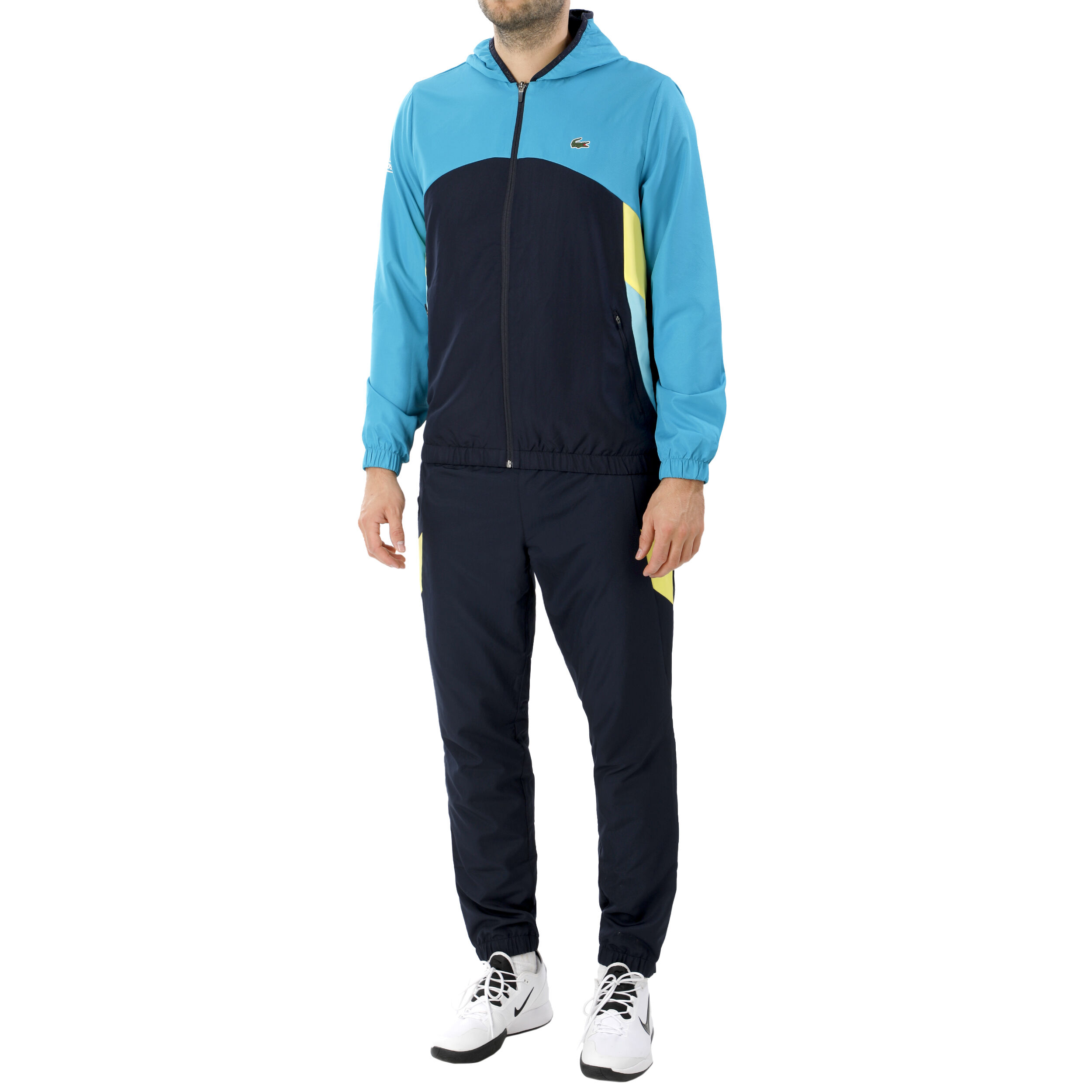 Survetement lacoste turquoise deals